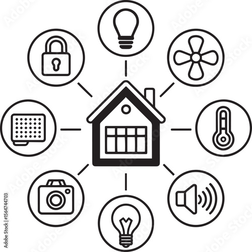 Digital Marketing Strategy with SEO, Analytics, and Email Campaign Icons, Digital Marketing Icons, SEO and Analytics Symbols, Online Marketing Tools, Marketing Strategy Elements, Line Marketing Design