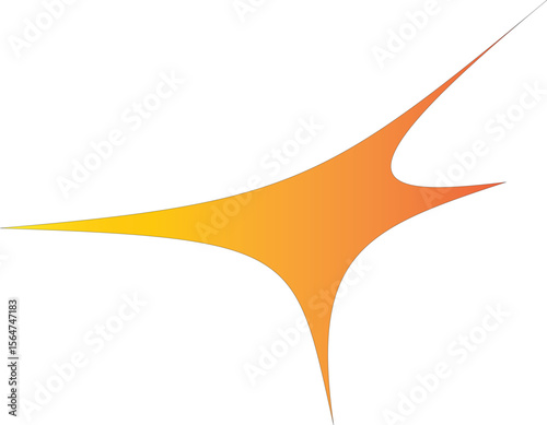 Dynamic Gradient Burst Logo