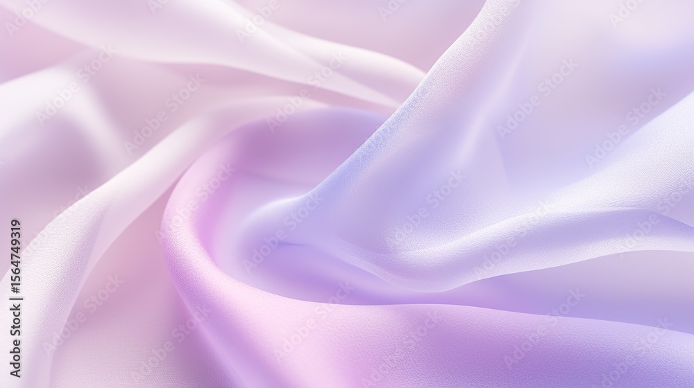Obraz premium Soft bubble foam with soft ripples and delicate textures creates an ethereal, dreamy, soothing visual experience suitable for commercial use.