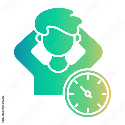 procrastination Gradient icon