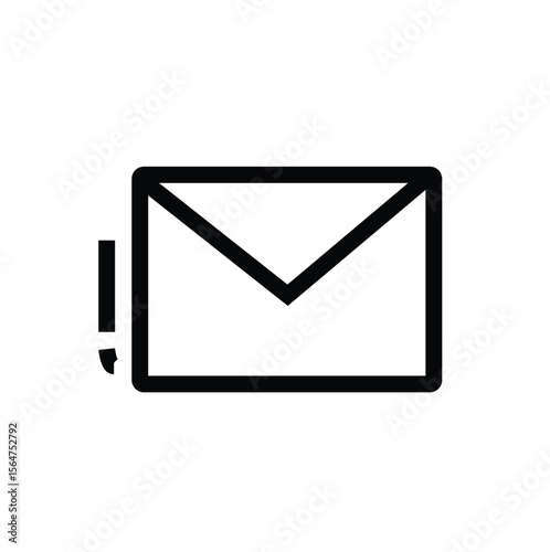 Massage icon Vektor blak and white 