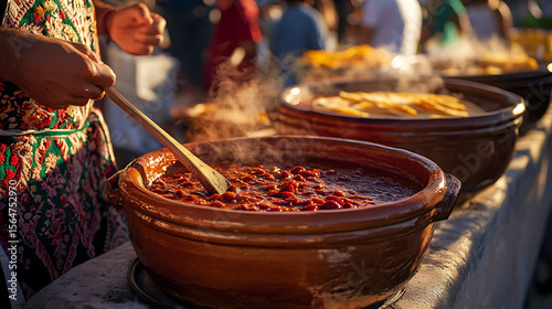 Spicy Flavors and Festive Vibes at a Chili Cook-Off in Mexico
