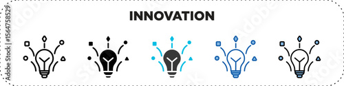 Innovation Icon Pack Line Glyph