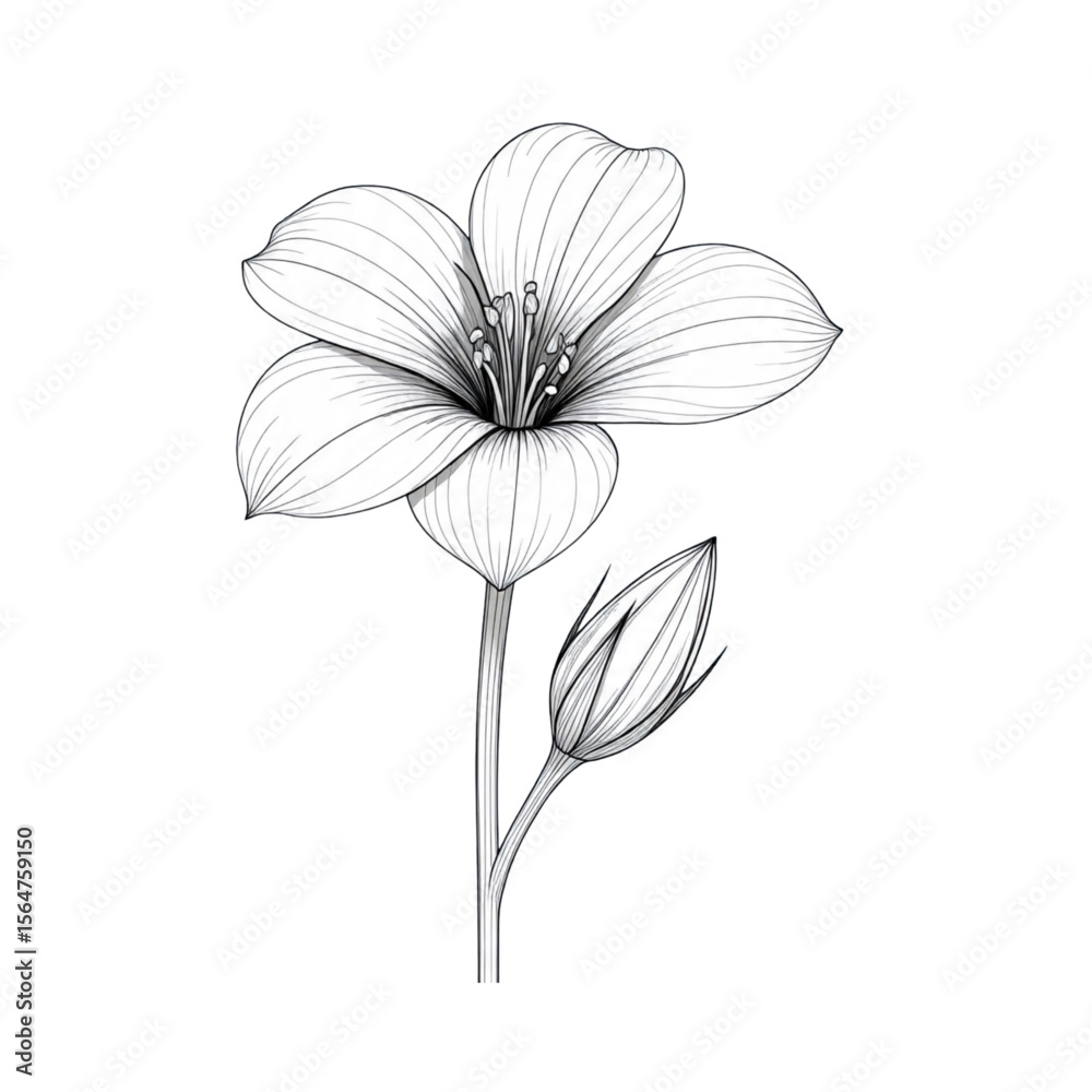 Fototapeta premium white daisy flower vector