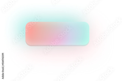 Rectangle Button Neon Gradient Glowing Button Set Colorful Rounded Web Buttons for UI UX Design Digital App Interface Vibrant Bright Light Effect Futuristic Style Modern Tech Shiny Glow Shapes