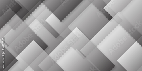 Luxury modern element shiny line technology Light gray and white overlap triangle. Abstract pattern design Space design concept for corporate, business, institution presentation.