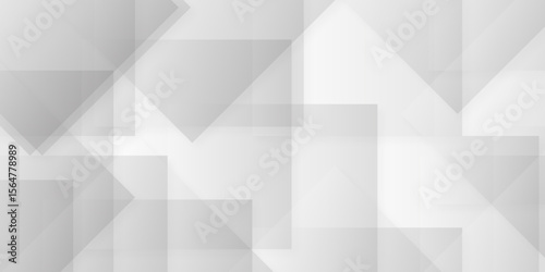 Luxury modern element shiny line technology Light gray and white overlap triangle. Abstract pattern design Space design concept for corporate, business, institution presentation.