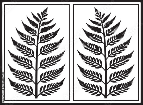 vector illustration of a leaf