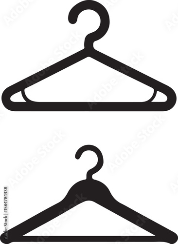 hanger on white background