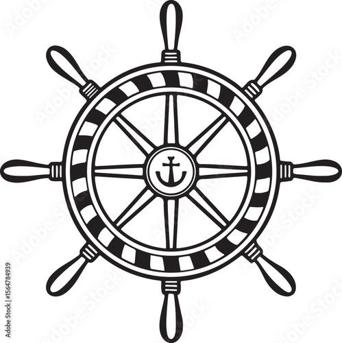 ship steering wheel