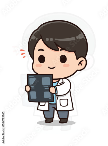 Kawaii Doctor Xray Chibi MedicalCare