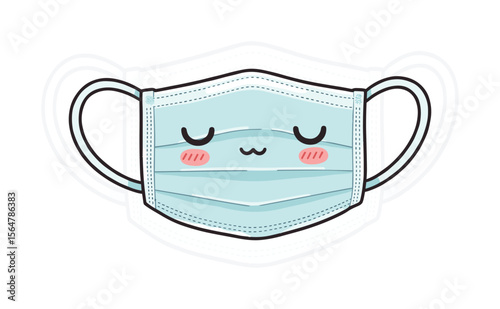 Kawaii Chibi Medical Mask Cute Healthcare