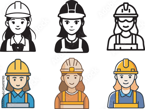 construction workers collection
