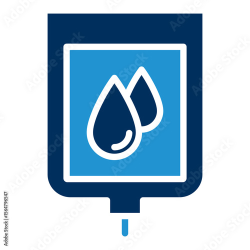 Blood Blue Color Icon