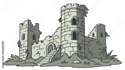 Ancient castle ruins