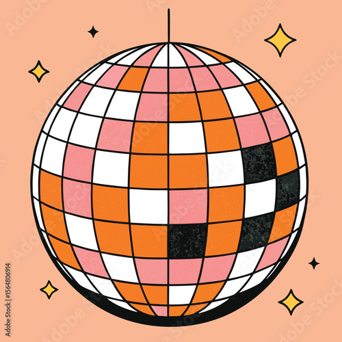 Retro Disco Ball Party Celebration Lights	