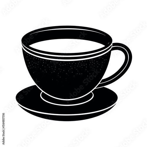 Tea Cup Line Art
