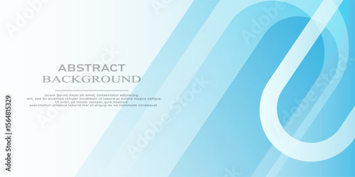 Abstract blue and white diagonal geometric shape background. Simple graphic element. Modern banner template design with space for your text. Suit for brochure, business, flyer, website, presentation