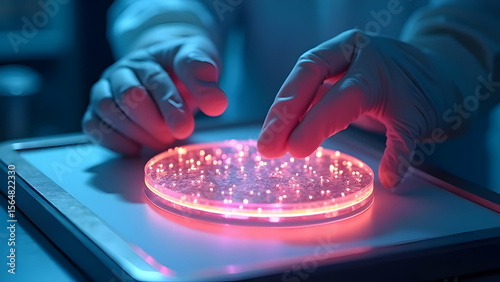 Obraz na płótnie Smart Membrane with Embedded Sensor Technology