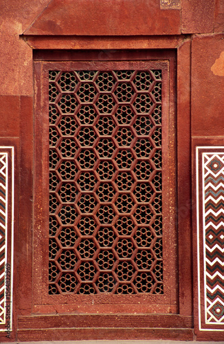 indian stone latticed screen jali india 