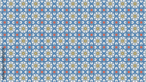 Premium Seamless premium and abstract floral pattern. Perfect for textile design, screensavers, covers, cards, invitations and posters.