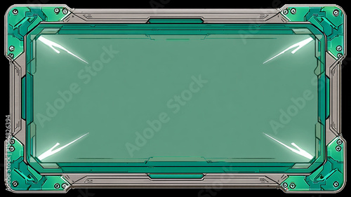 Futuristic Interface Frame Design