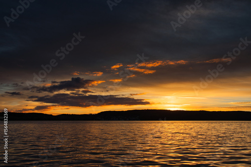 Sonnenuntergang am See