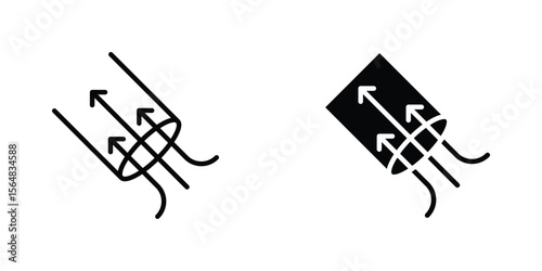 Air suction icon Simple vector illustration for graphic and web design.
