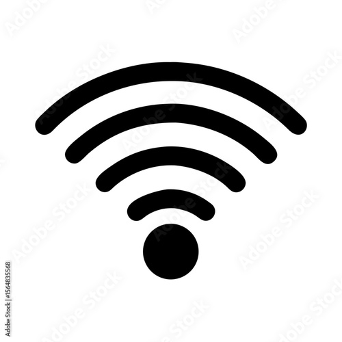 Wireless wifi signal connection internet network technology hotspot communication access point icon