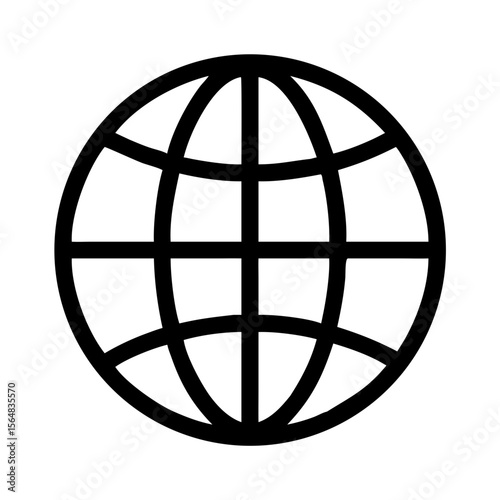 Globe world earth global network internet web worldwide connection communication geography icon symbol