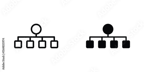 classification icon Simple vector illustration for graphic and web design.