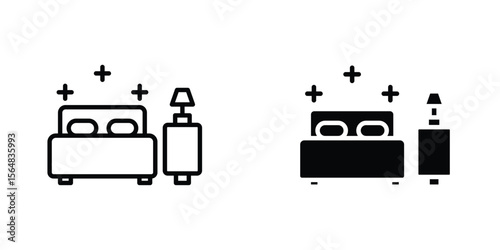 Clean Room icon Simple vector illustration for graphic and web design.