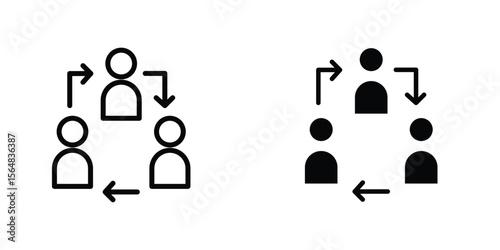 Coordinate icon Simple vector illustration for graphic and web design.