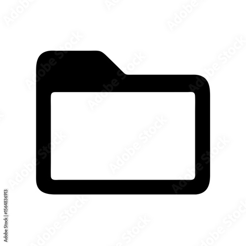 Folder icon vector file storage archive directory document management organization system