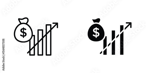 Fiscal policy icon Simple vector illustration for graphic and web design.