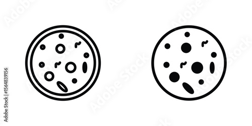 Leukemia icon Simple vector illustration for graphic and web design.