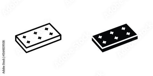 Mattress icon Simple vector illustration for graphic and web design.
