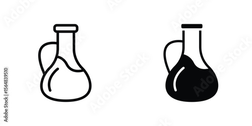 Massage oil icon Simple vector illustration for graphic and web design.