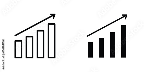 Stagflation icon Simple vector illustration for graphic and web design.