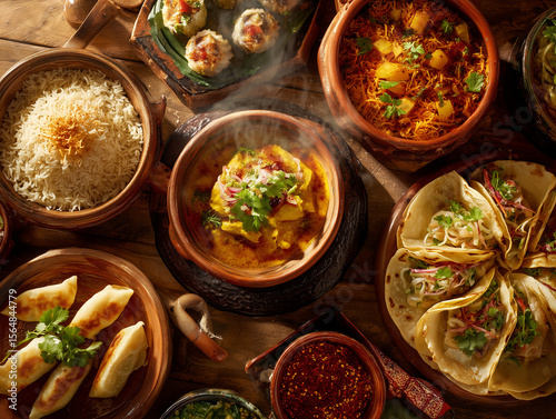 スパイス香る多国籍料理の饗宴