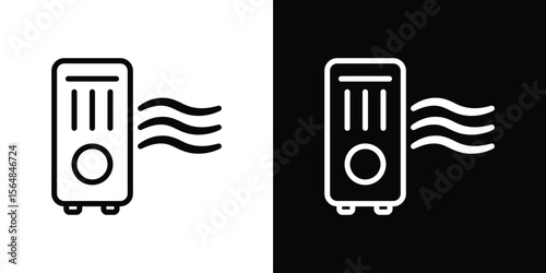 Air purifier icon Logo. Vector Illustration. EPS Illustration.