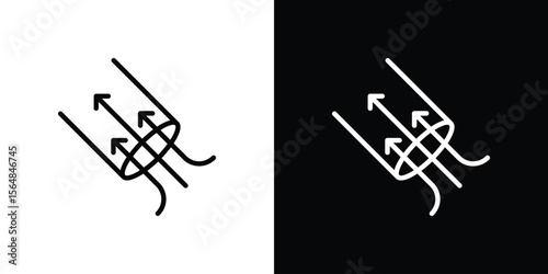 Air suction icon Logo. Vector Illustration. EPS Illustration.