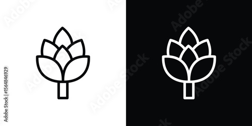 Artichoke icon Logo. Vector Illustration. EPS Illustration.