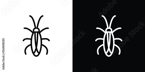 Cockroach icon Logo. Vector Illustration. EPS Illustration.
