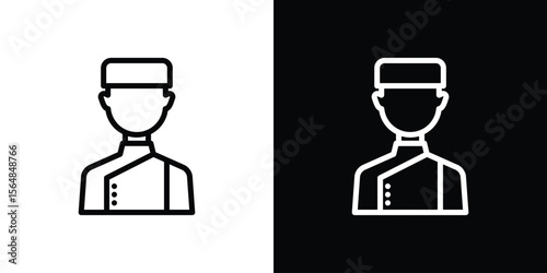 Concierge icon Logo. Vector Illustration. EPS Illustration.