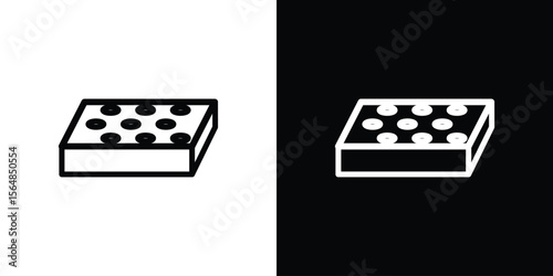 Halva icon Logo. Vector Illustration. EPS Illustration.