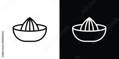 Hand Juicer icon Logo. Vector Illustration. EPS Illustration.