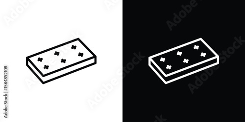Mattress icon Logo. Vector Illustration. EPS Illustration.