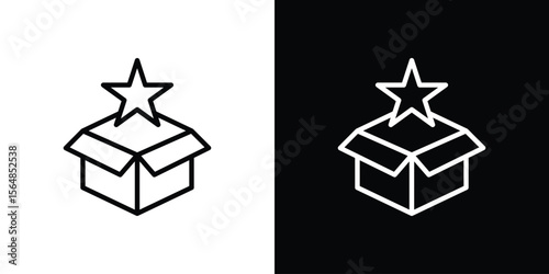 New product icon Logo. Vector Illustration. EPS Illustration.