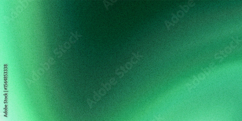 White green blurred gradient on dark grainy background, glowing light spot, copy space